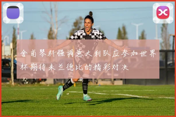舍甫琴科强调意大利队应参加世界杯期待米兰德比的精彩对决